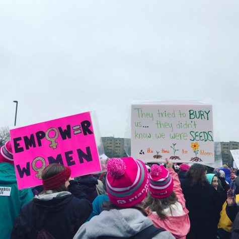 St. Paul Women’s March rallies 100,000 participants