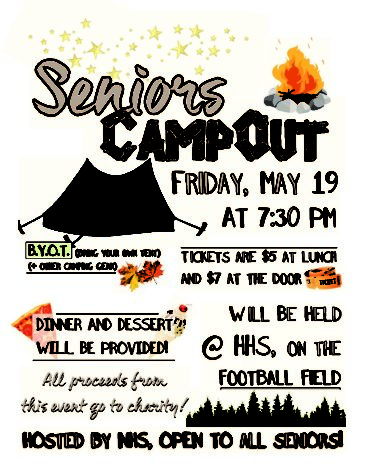 Hopkins On: Senior Camp Out