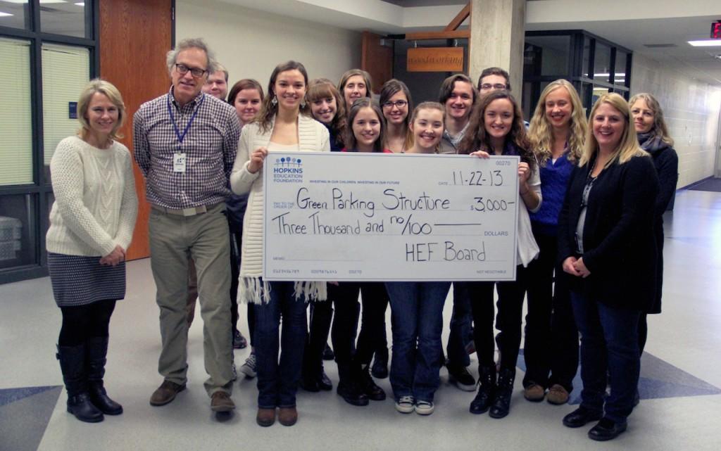 HHS recieves numerous grants from HEF