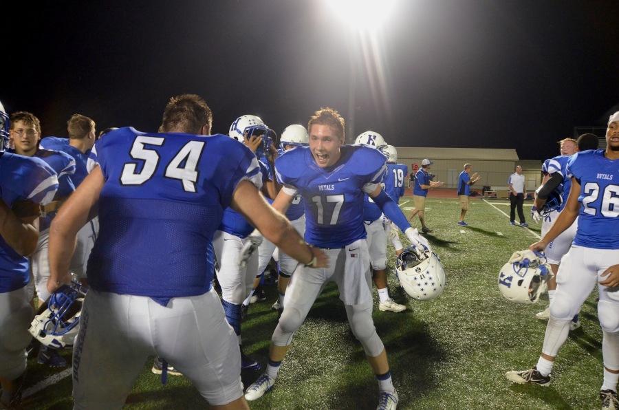 Royals win thrilling homecoming game