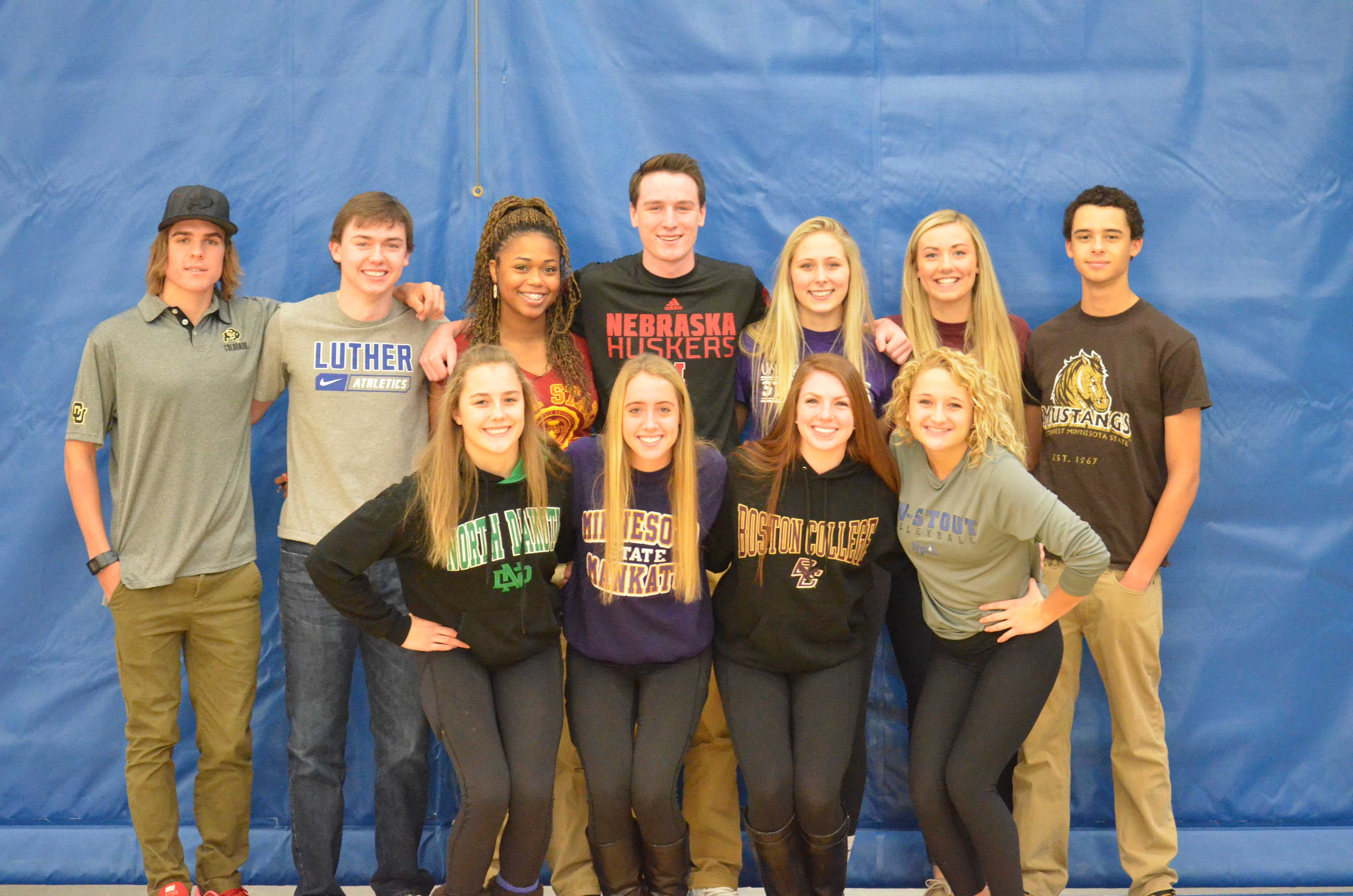 Eleven+HHS+athletes+sign+Letter+of+Intent