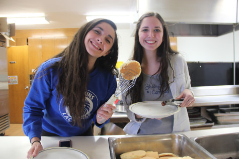 STF club turns pancakes into education for women