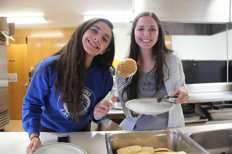 STF+club+turns+pancakes+into+education+for+women