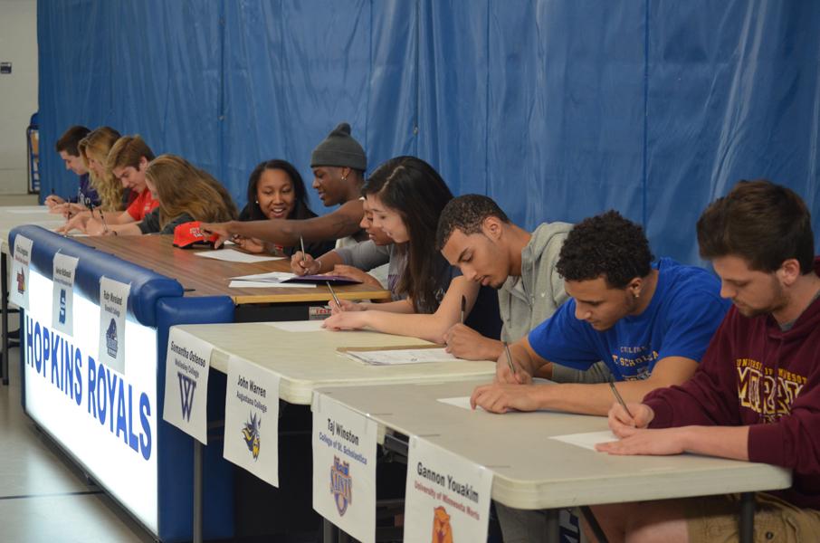11+student-athletes+participate+in+National+Signing+Day