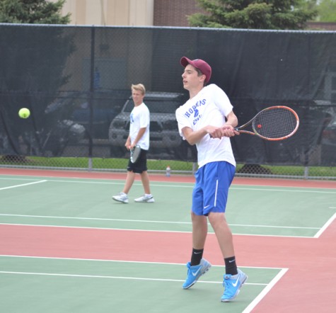 HHS boys tennis team falls to Wayzata 5-2 in the section 6AAA quarterfinals.