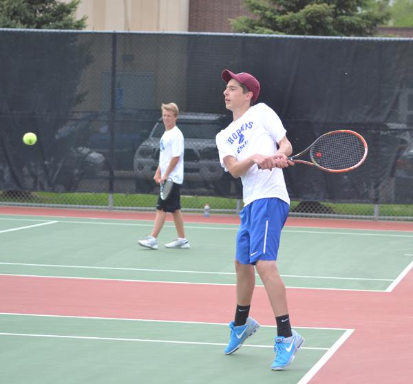 HHS boys tennis team falls to Wayzata 5-2 in the section 6AAA quarterfinals.