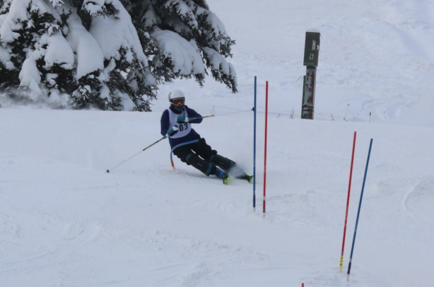 Katie Hoffman, WJH freshman, skis for the Royals this season. Hoffman recently participated in the State Meet.