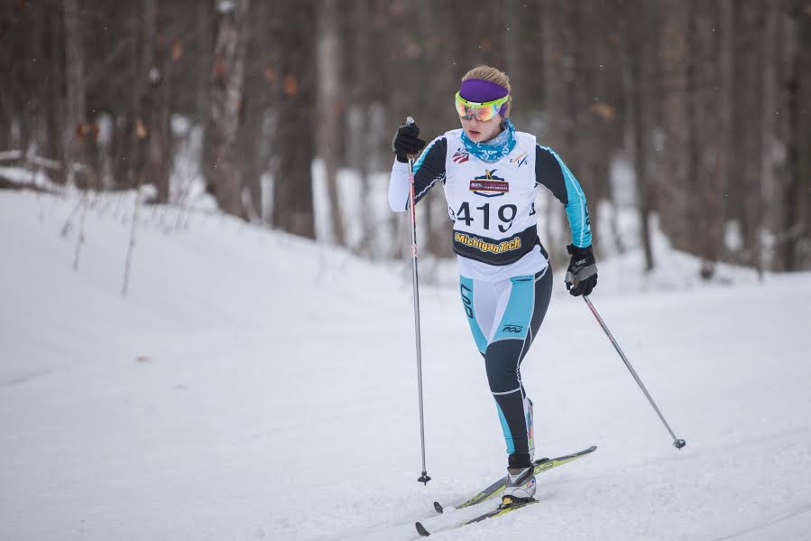 Claire Benton, Middlebury College, Nordic Skiing- 
First year on Varsity: 7th grade, 2010.
Favorite memory: Finishing in the top 10 twice at Junior Nationals.