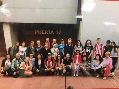 Spanish students take summer trip to Spain