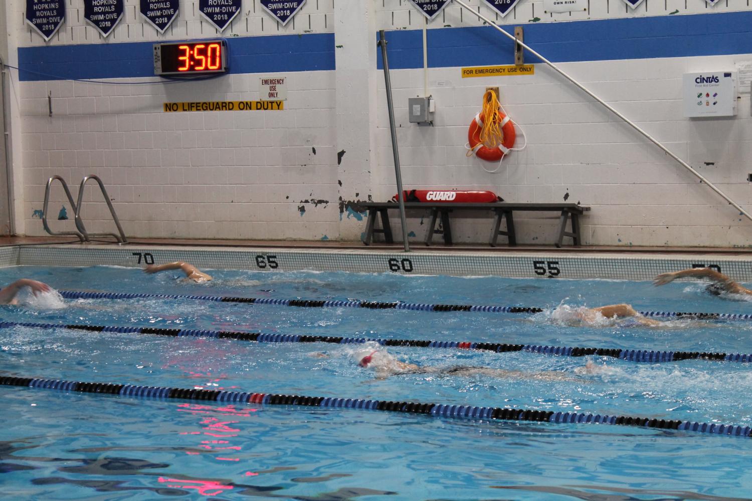 The Royal Page | Girls swim and dive takes on Eden Prairie