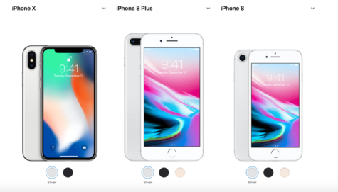 Apple introduces new iPhone X and 8