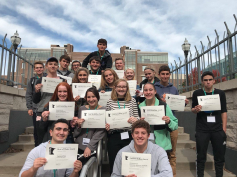 The Royal Page wins awards at MHSPA convention