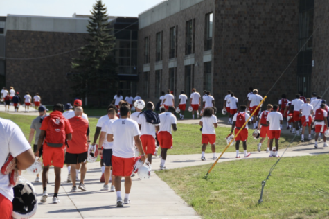 Fresno State football program utilizes HHS facilities in preparation for game against Gophers