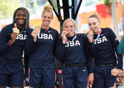 Paige Bueckers represents HHS in the Youth Olympics