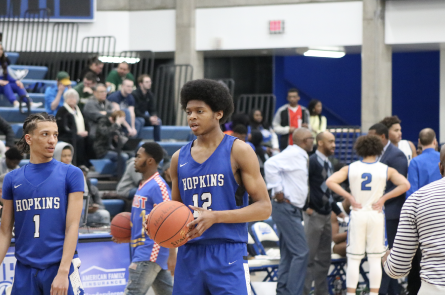 Kerwin Walton, junior, in a  win against Minneapolis North. The Royals are the one seed in their section.