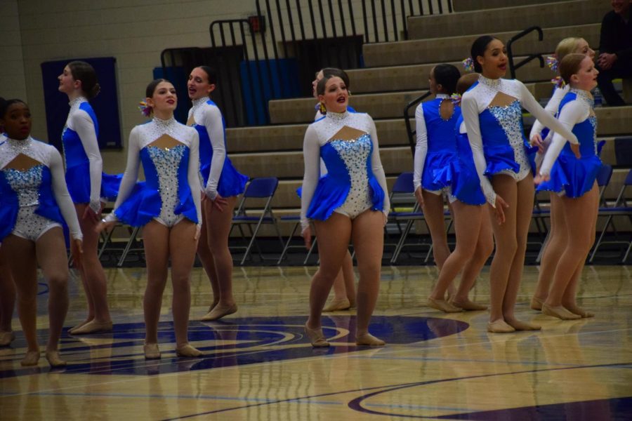 HRDT performing their routine at Wayzata High School. Unfortunately, the Royelles did not make state.