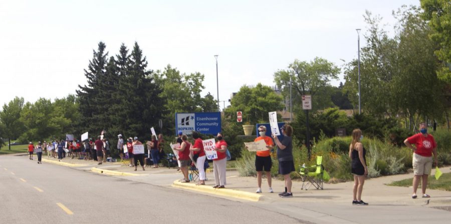 Protests raise questions about district back to school plan