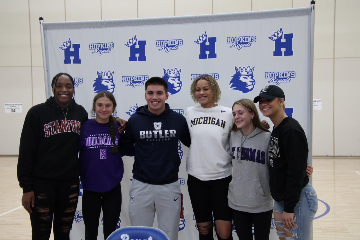 Area athletes celebrate Fall Signing Day with relief, excitement